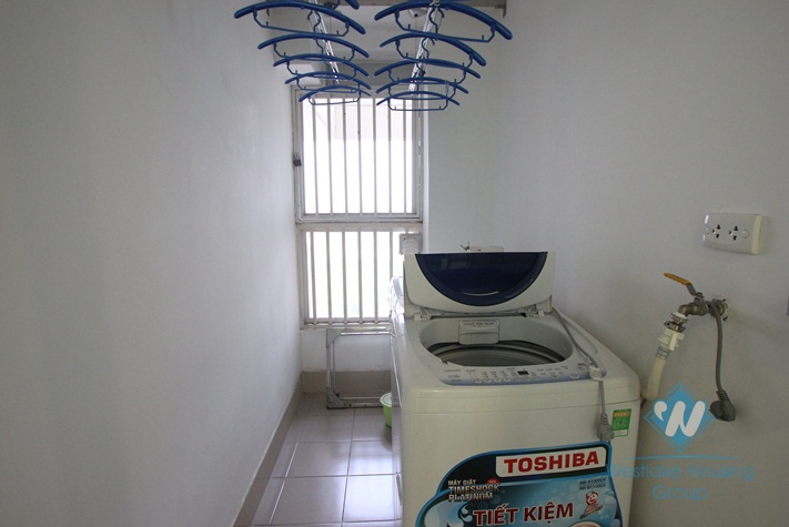 Nice apartment with full furniture available for rent in Ciputra, Hanoi.